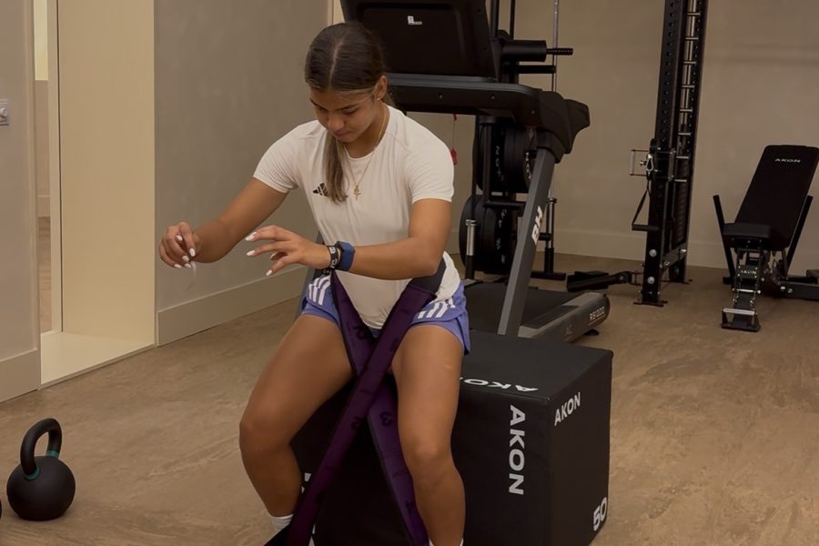 Entrenamiento para futbolistas cerca de Castellana